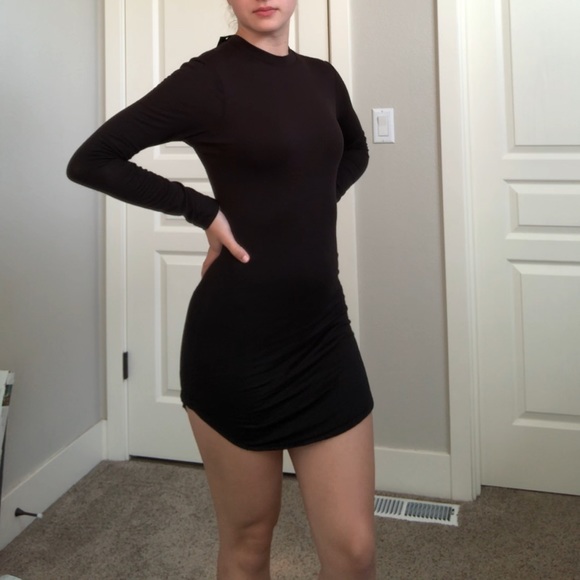Fashion Nova Dresses & Skirts - Fashion Nova Beverly Hills Tunic Tight Black Dress